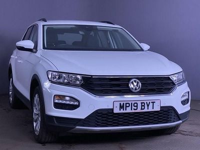 Used VW T-Roc SE 150 HP (110 kW) 2019 White SUV