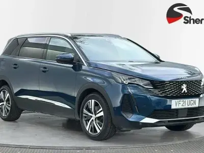 Second-hand Peugeot 5008 Allure 130 CP (95 kW) 2021 Albastru SUV