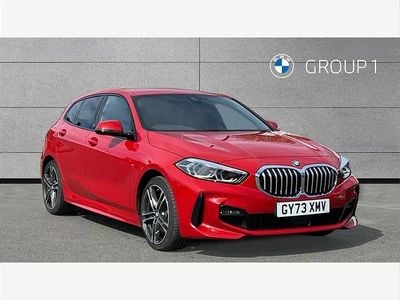 Used BMW 118 M Sport 136 HP (100 kW) 2023 Red Hatchback