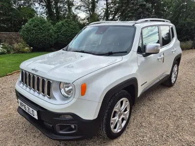 Used Jeep Renegade Limited 120 HP (88 kW) 2016 White SUV
