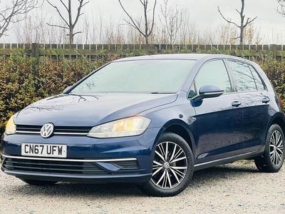 Blue Used 2017 VW Golf VII SE Hatchback | £6,995 (Good price)