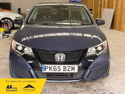 Used Honda Civic S 2015 Blue Hatchback