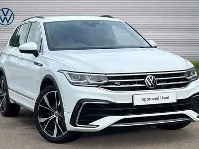 Used VW Tiguan R-line 150 HP (110 kW) 2023 Pure white SUV