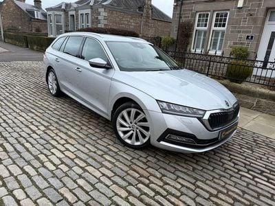 Used Skoda Octavia SE L First Edition 150 HP (110 kW) 2020 Silver Estate