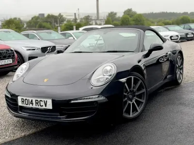 Used Porsche 911 Carrera Cabriolet 350 HP (257 kW) 2014 Black Cabriolet