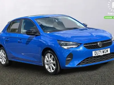 Used Vauxhall Corsa 75 HP (55 kW) 2021 Blue Hatchback