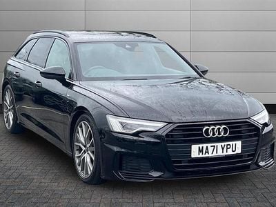 Used Audi A6 Black Edition 204 HP (150 kW) 2022 Black Estate