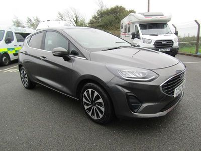 Magnetic grey Used 2022 Ford Fiesta Titanium Hatchback | £14,980 (Fair price)