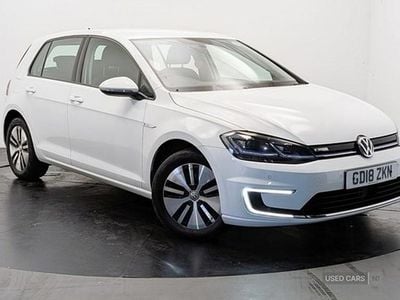 White Used 2018 VW e-Golf Hatchback | £9,990 (Fair price)