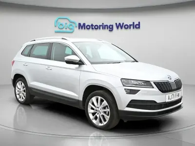 Gebraucht Skoda Karoq SE L 150 PS (110 kW) 2021 Silber SUV