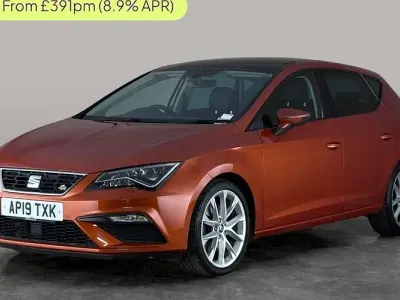 Used Seat Leon FR Sport 150 HP (110 kW) 2019 Orange Hatchback
