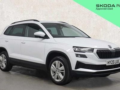 White Used 2025 Skoda Karoq SE SUV | £23,704 (Super price)