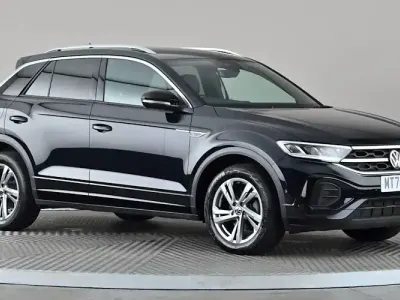Used VW T-Roc R-line 150 HP (110 kW) 2024 Black SUV
