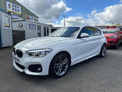 White Used 2018 BMW 118 M Sport Hatchback | £7,495 (Fair price)