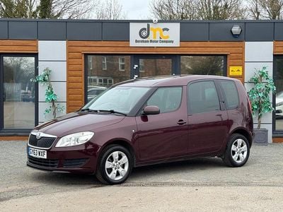 Used Skoda Roomster SE 105 HP (77 kW) 2014 Maroon MPV