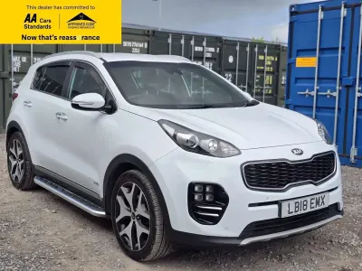Used Kia Sportage GT-Line 134 HP (98 kW) 2018 White SUV