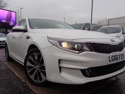 Used Kia Optima 2016 White Sedan