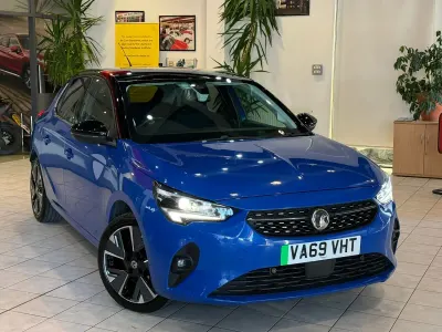 Used Vauxhall Corsa-e Elite 100 kW (136 HP) 2022 Blue Hatchback