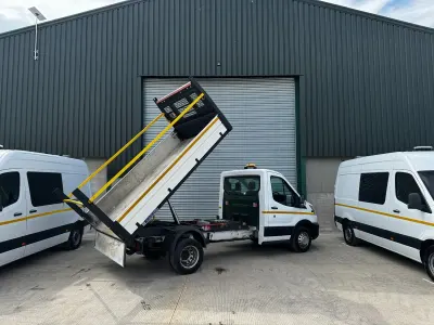 Used Ford Transit 130 HP (95 kW) 2021 White Van