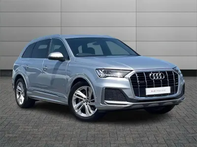 Used Audi Q7 S-Line 228 HP (167 kW) 2021 Silver SUV