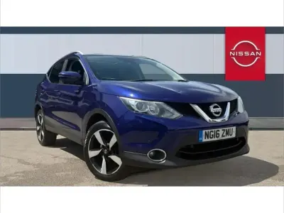 Used Nissan Qashqai N-Connecta 110 HP (80 kW) 2016 Blue SUV