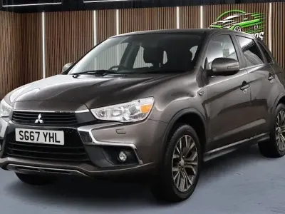 Used Mitsubishi ASX 117 HP (86 kW) 2017 Brown SUV