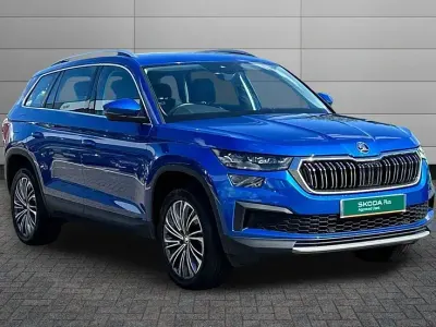 Used Skoda Kodiaq SE L Executive 150 HP (110 kW) 2023 Blue SUV