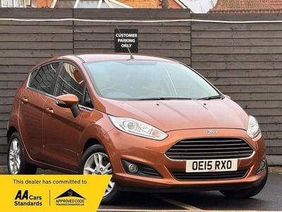 Used Ford Fiesta Zetec 2015 Brown Hatchback