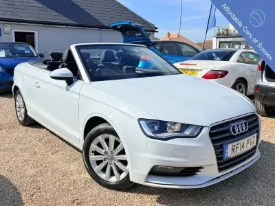Usado Audi A3 Cabriolet Design 110 HP (80 kW) 2014 Branco Cabrios