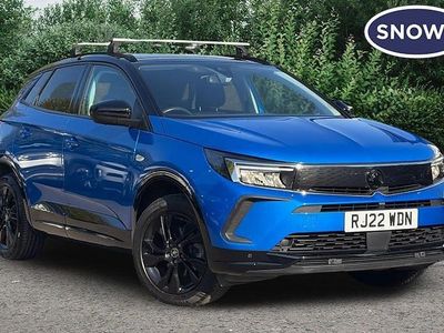Used Vauxhall Grandland X GS Line 131 HP (96 kW) 2022 Blue SUV