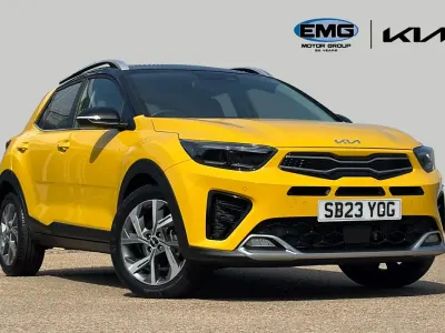 Used Kia Stonic GT-Line S 118 HP (86 kW) 2023 Yellow SUV