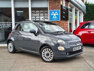 Used Fiat 500 Lounge 70 HP (51 kW) 2020 Grey Hatchback