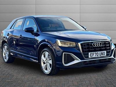 Used Audi Q2 S-Line 150 HP (110 kW) 2021 Blue SUV