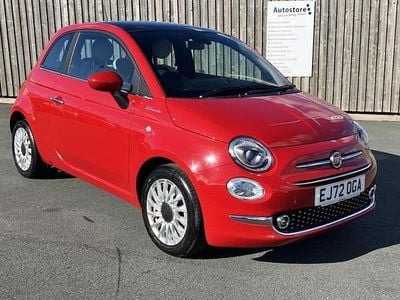 Red Used 2022 Fiat 500 Dolcevita Hatchback | £9,995 (Fair price)
