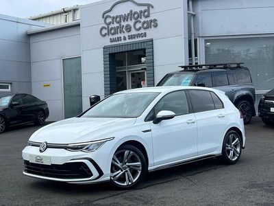 Used VW Golf VIII R-line 130 HP (95 kW) 2022 White Hatchback