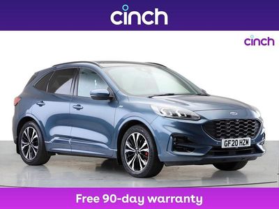 Blue Used 2020 Ford Kuga ST-Line X SUV | £16,459 (Fair price)