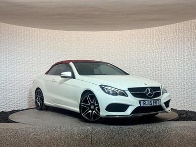 Begagnad Mercedes E250 AMG line 2015 Vit Cab