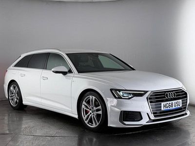 Used Audi A6 S-Line 2019 White Estate