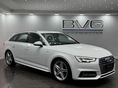 Used Audi A4 S-Line 190 HP (139 kW) 2017 White Estate