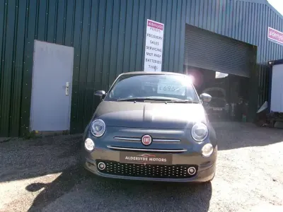 Used Fiat 500 Lounge 69 HP (50 kW) 2020 Grey Hatchback