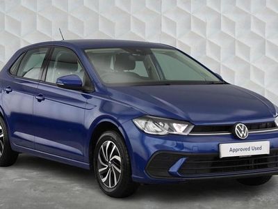 Used VW Polo Life 95 HP (69 kW) 2022 Blue Hatchback