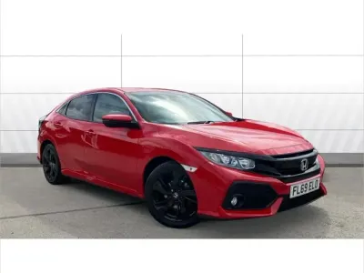 Used Honda Civic SR 124 HP (91 kW) 2019 Red Hatchback