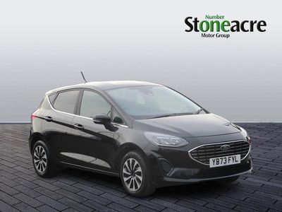 Used Ford Fiesta Titanium 100 HP (73 kW) 2023 Black Hatchback
