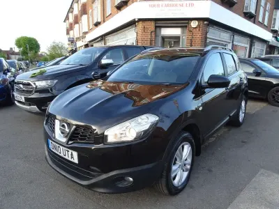 Begagnad Nissan Qashqai N-TEC 141 HK (103 kW) 2010 Svart SUV