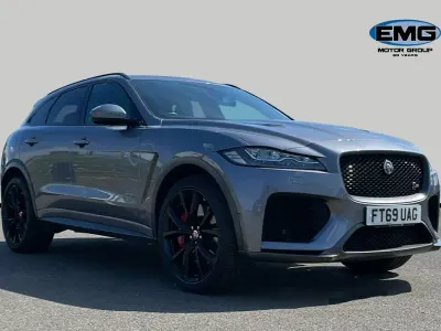 Begagnad Jaguar F-Pace Supercharged 550 HK (404 kW) 2019 Grå SUV