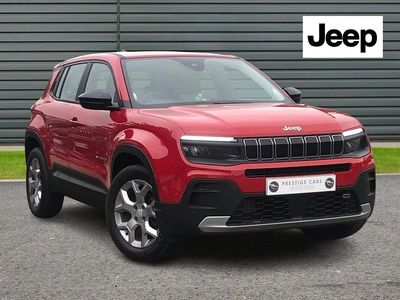 Red Used 2024 Jeep Avenger Altitude SUV | £15,999 (Good price)