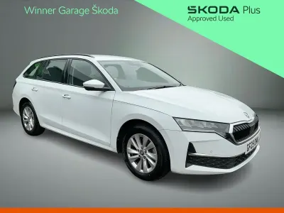 Begagnad Skoda Octavia SE Technology 113 HK (83 kW) 2025 Vit Kombi