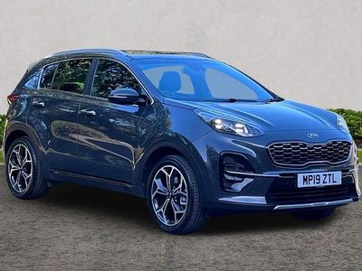 Used Kia Sportage GT-Line 136 HP (100 kW) 2019 Grey SUV