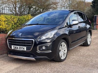 Begagnad Peugeot 3008 Allure 2014 Svart Kombi