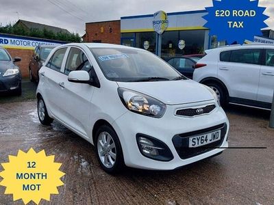White Used 2014 Kia Picanto Hatchback | £3,995 (Fair price)